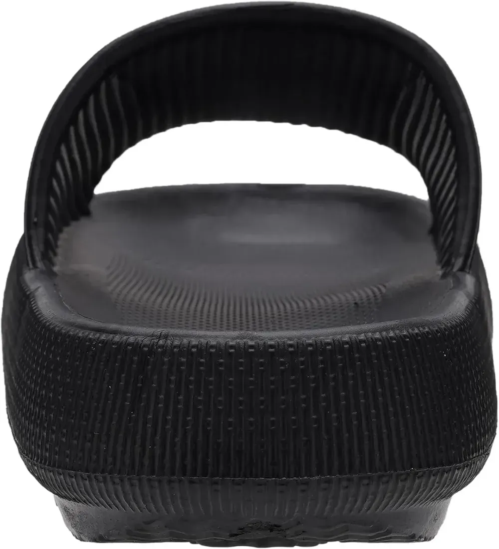 WHITIN Pillow Slippers for Women Non Slip | Cushioned Thick Sole Slides | Quick Drying Bathroom Sandals