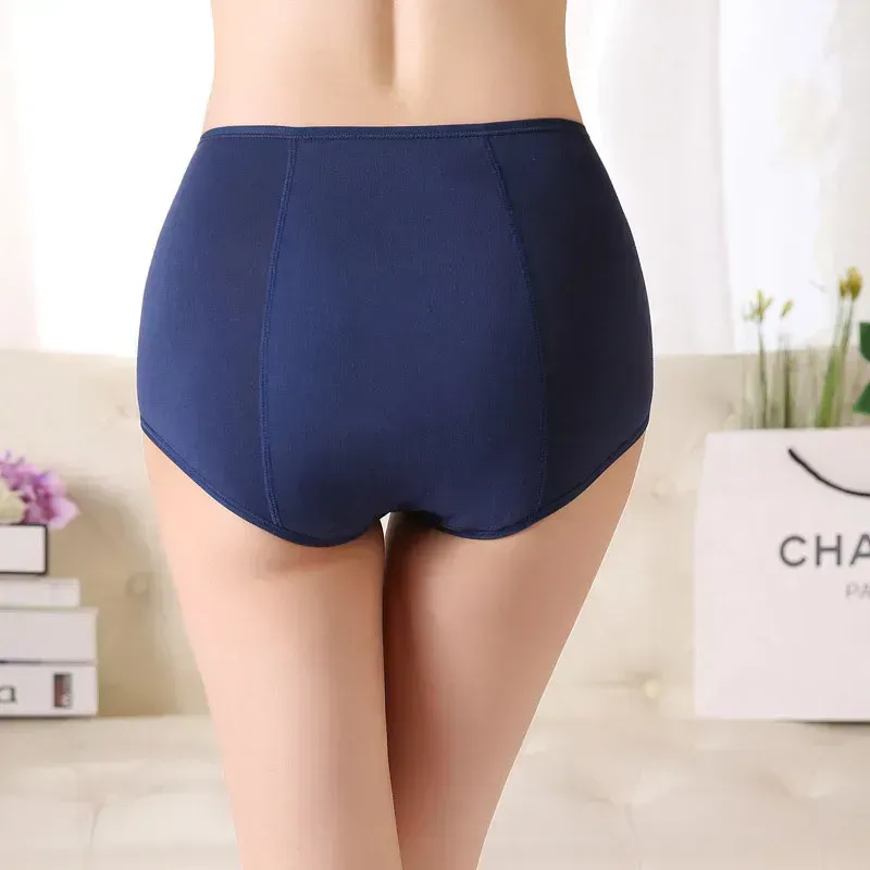 New Plus Size High Waist Leak Proof Panties Suitable For 110KG