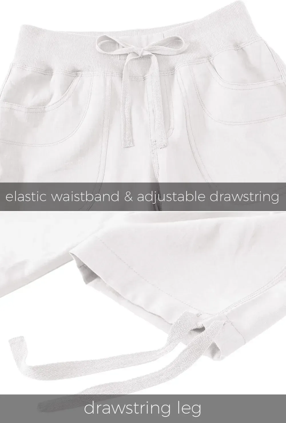 MoFiz Womens Capris with Pockets Loose Fit Casual Capri Pants Dressy Lightweight Ladies Baggy Cargo Pants for Hiking