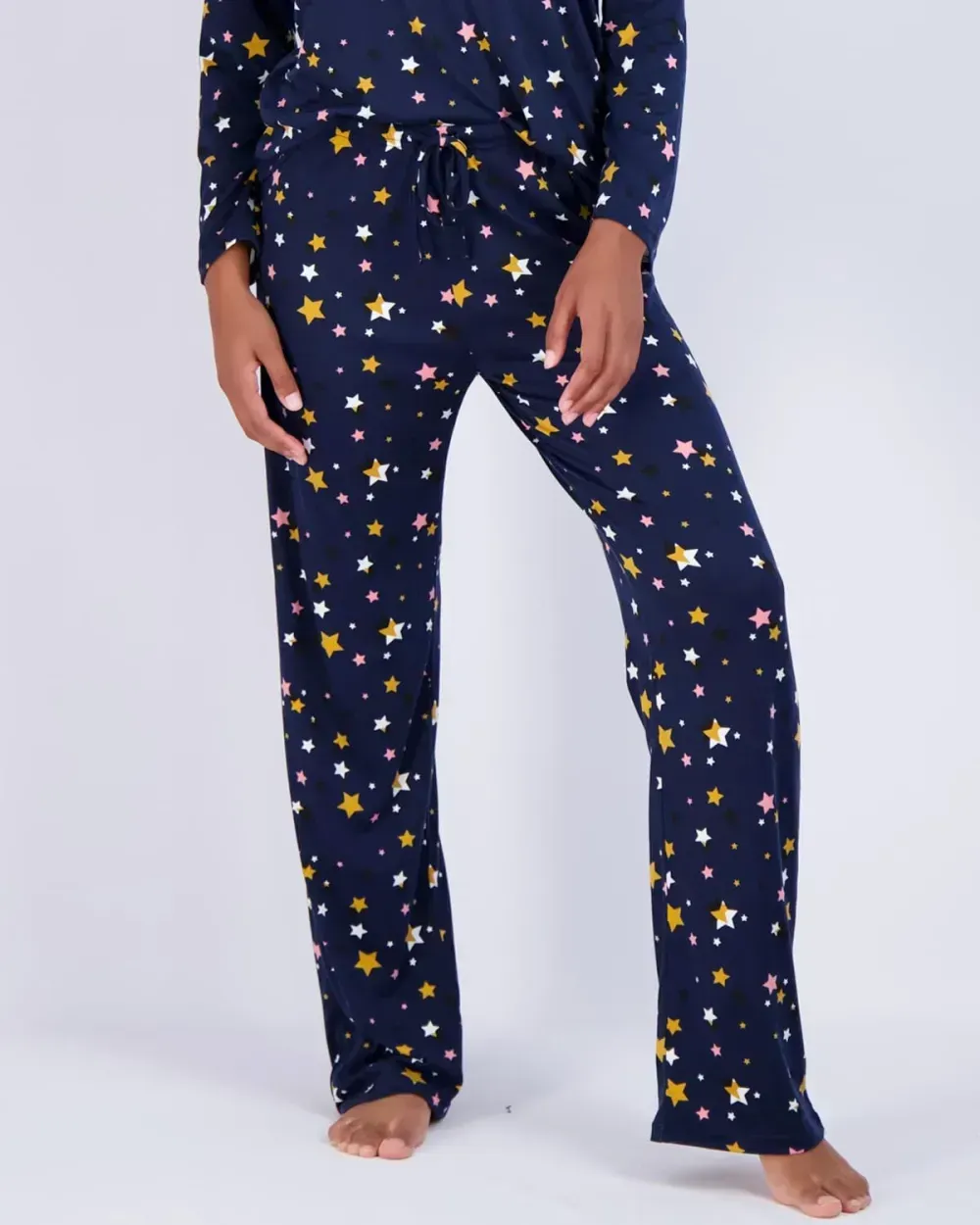 2 Pack: Women's Pajama Set Super-Soft Short & Long Sleeve Top With Pants (Available In Plus Size)