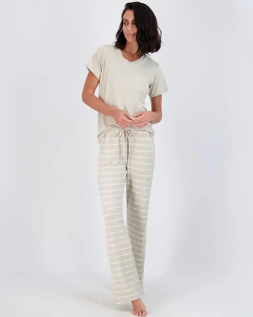2 Pack: Women's Pajama Set Super-Soft Short & Long Sleeve Top With Pants (Available In Plus Size)