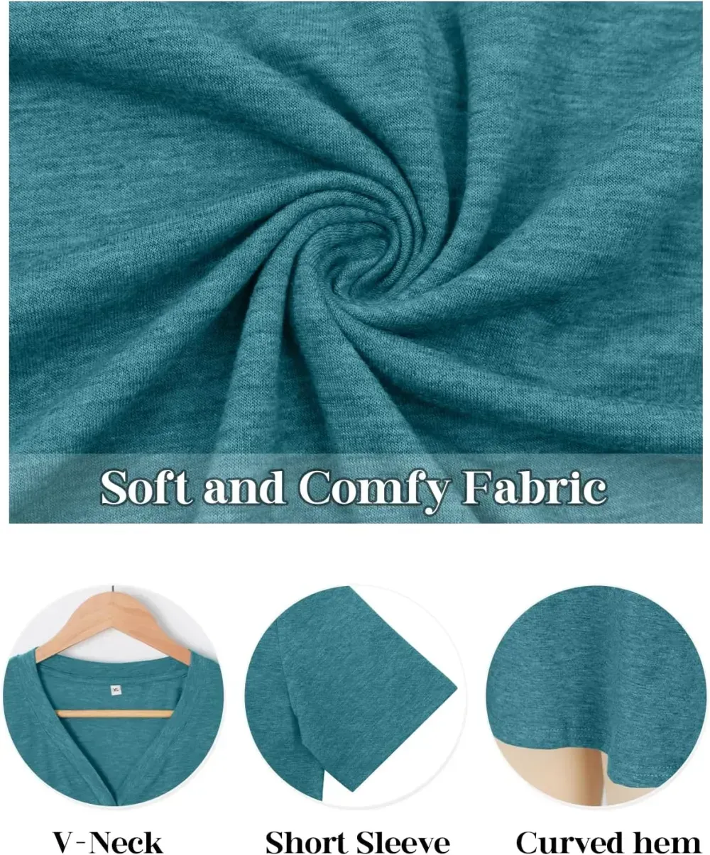 HDLTE Womens Plus Size Tops Floral Bell Sleeves Blouses Summer Crewneck Tunic Loose Casual T Shirts