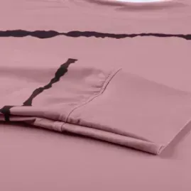 Round Neck Striped Long Sleeve T-shirt