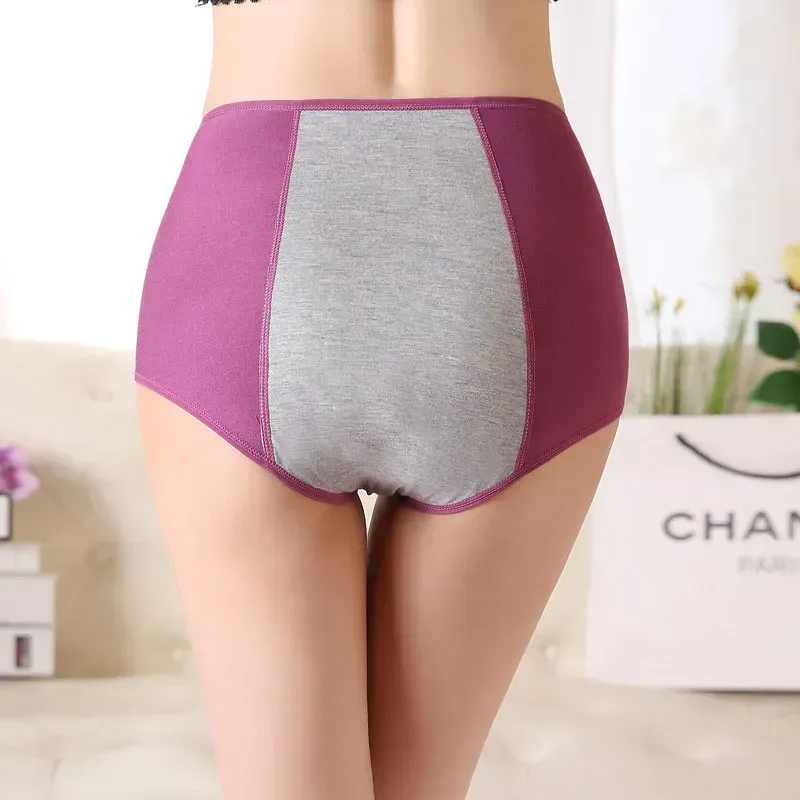 New Plus Size High Waist Leak Proof Panties Suitable For 110KG