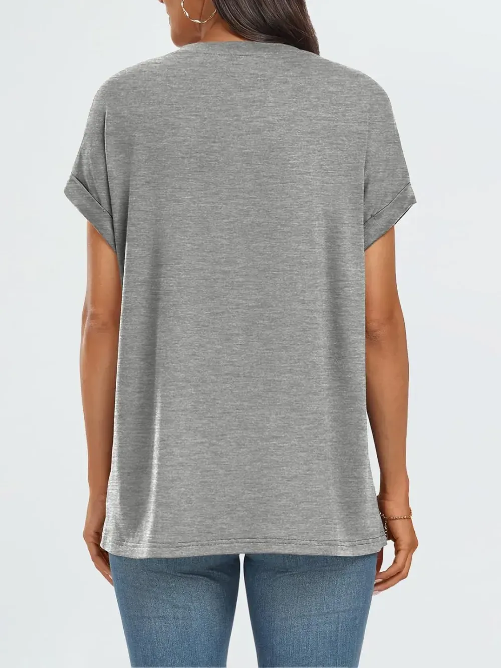 AUTOMET Women Tops Casual Basic T Shirts Loose Fit Crewneck Short Sleeve Summer Outfits