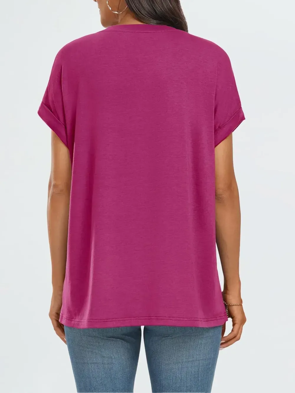 AUTOMET Women Tops Casual Basic T Shirts Loose Fit Crewneck Short Sleeve Summer Outfits