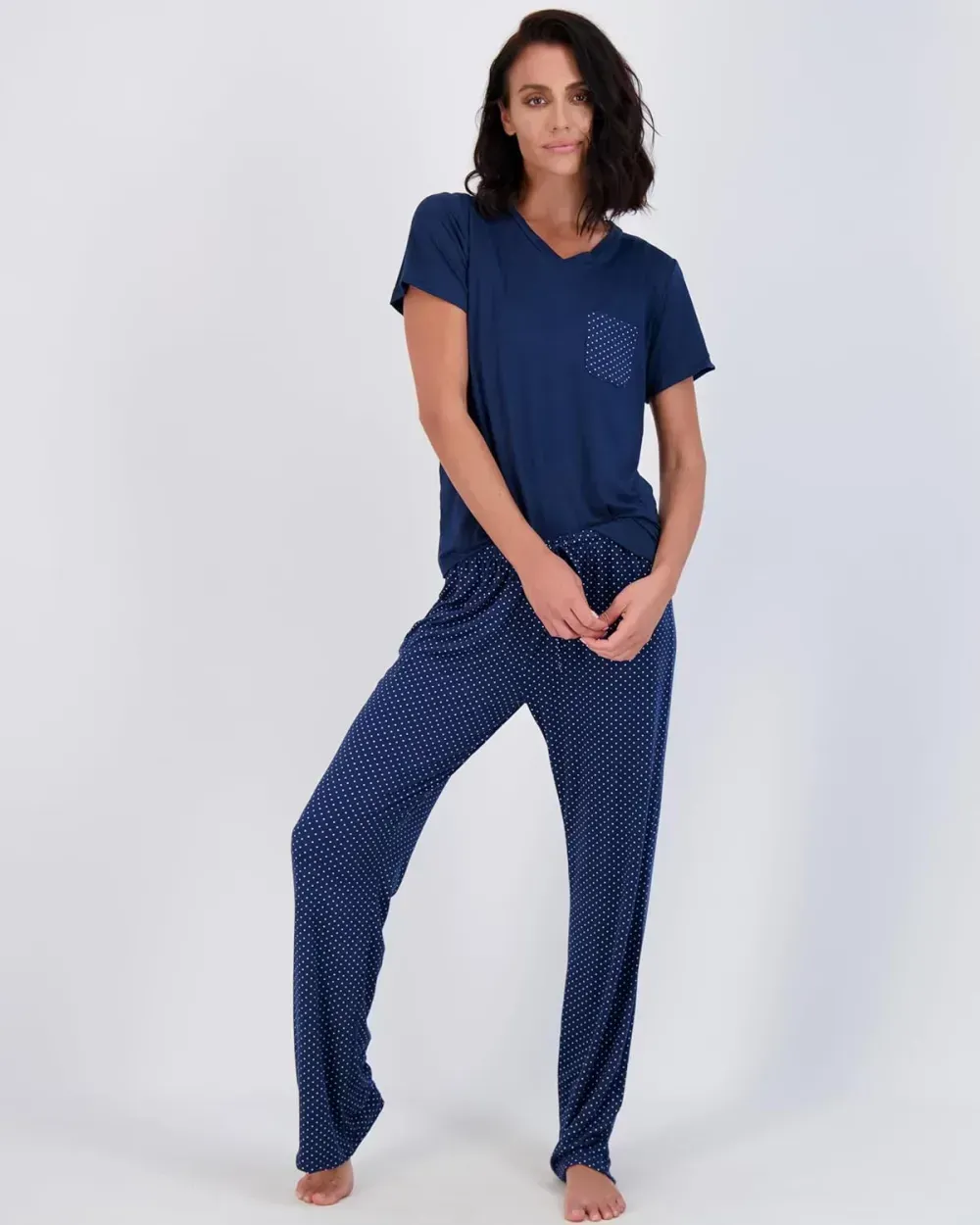 2 Pack: Women's Pajama Set Super-Soft Short & Long Sleeve Top With Pants (Available In Plus Size)